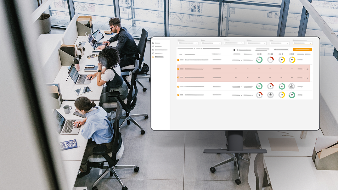 Dashboard of the QSM-Monitor