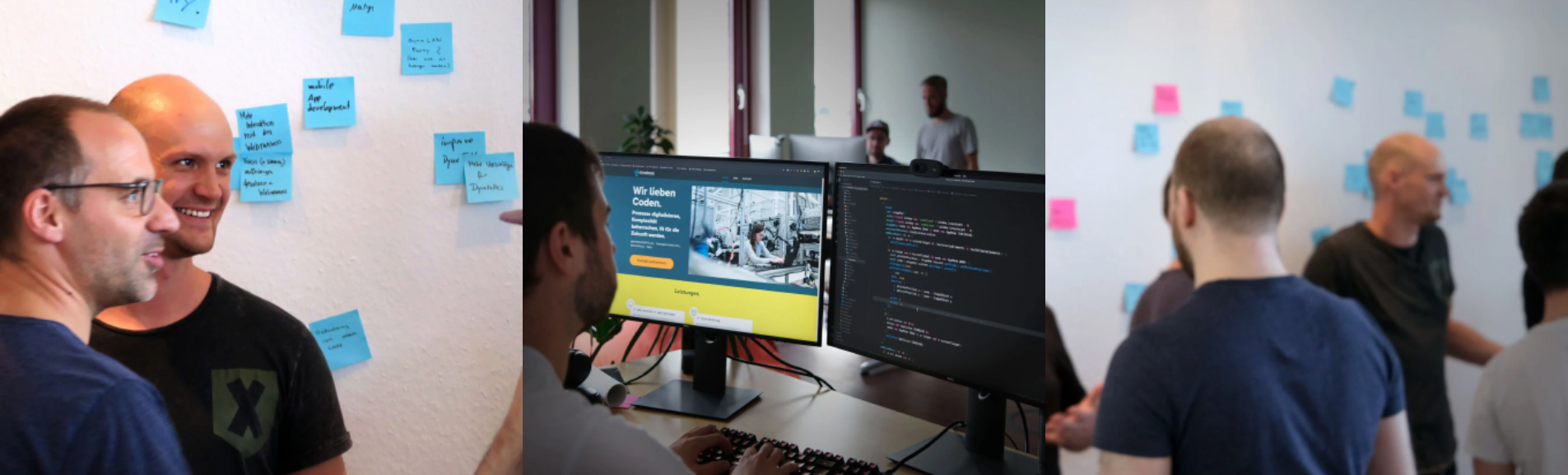 dynbase employees in the Cologne office