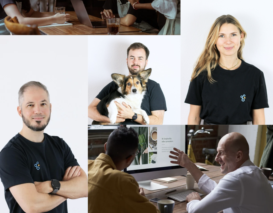 Employees in the Cologne dynabase office